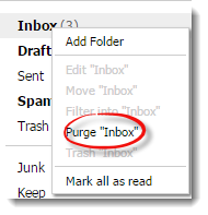 Purge Inbox